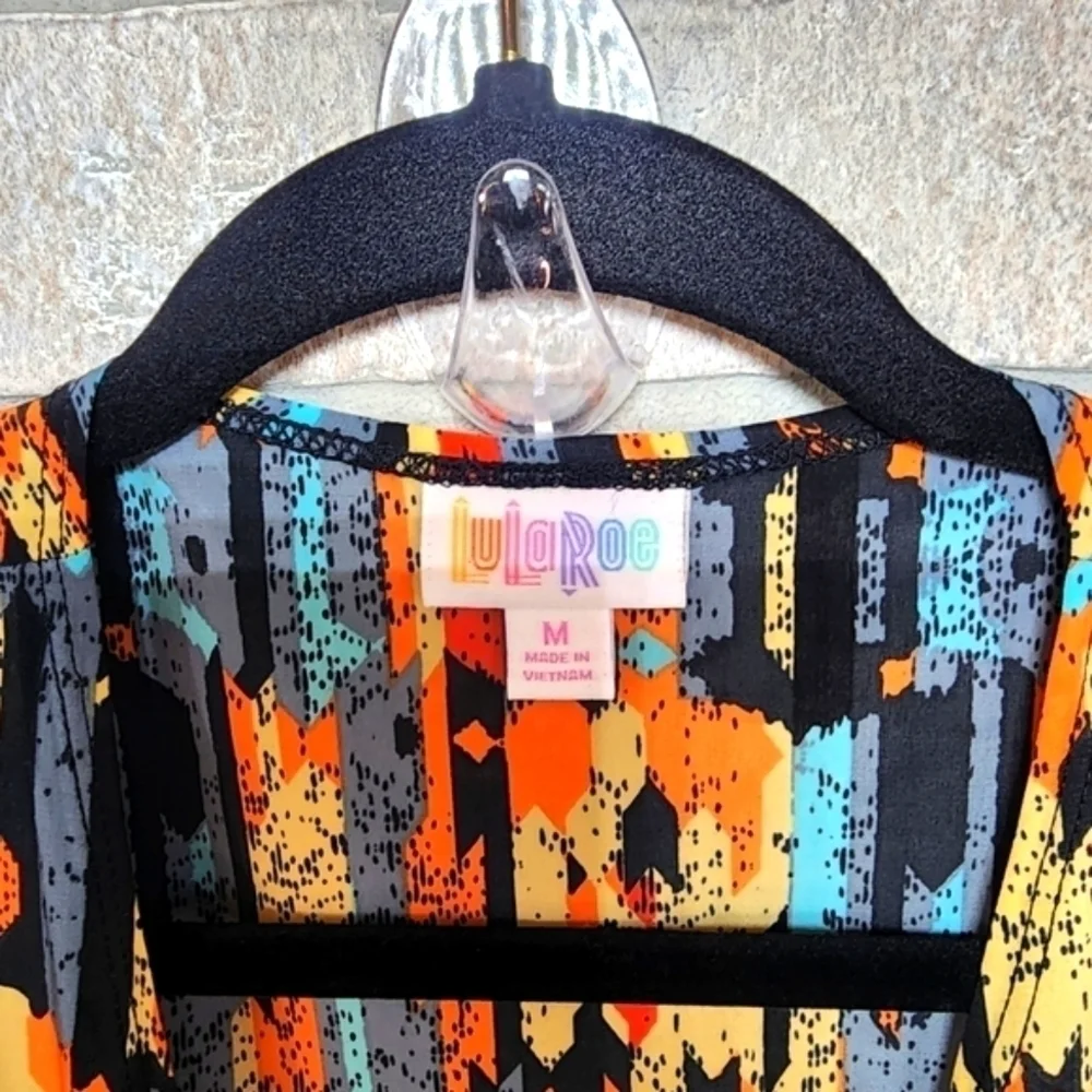 LULAROE JOY Sleeveless Vest Long Duster Size M